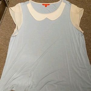 Modcloth Peter pan collar and tulip sleeve yop